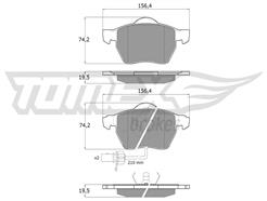 TOMEX Brakes TX 13-13