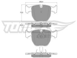 TOMEX Brakes TX 13-23