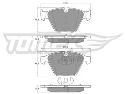 TOMEX Brakes TX 13-251