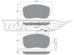 TOMEX Brakes TX 13-34