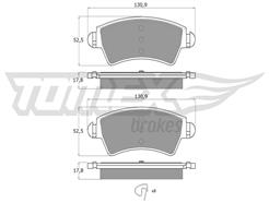 TOMEX Brakes TX 13-44