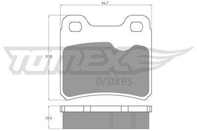 TOMEX Brakes TX 13-49 Číslo výrobce: 13-49. EAN: 5906485555866.
