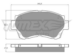 TOMEX Brakes TX 13-72