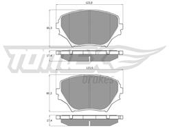 TOMEX Brakes TX 13-85