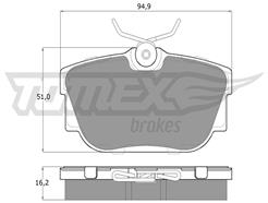 TOMEX Brakes TX 13-90