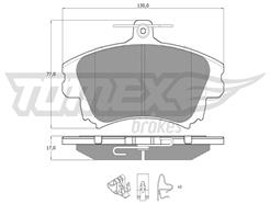TOMEX Brakes TX 14-03