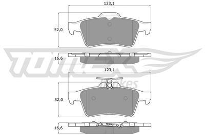 TOMEX Brakes TX 14-28 Číslo výrobce: 14-28. EAN: 5906485558324.