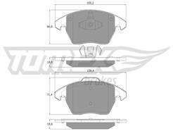 TOMEX Brakes TX 14-38