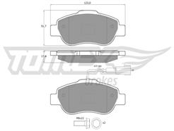 TOMEX Brakes TX 14-42
