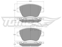 TOMEX Brakes TX 14-44