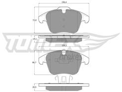 TOMEX Brakes TX 14-47