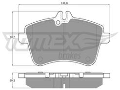 TOMEX Brakes TX 14-55