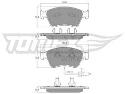 TOMEX Brakes TX 15-10