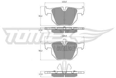 TOMEX Brakes TX 15-14 Číslo výrobce: 15-14. EAN: 5906485559420.