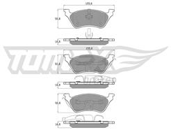 TOMEX Brakes TX 15-31