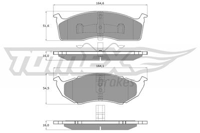 TOMEX Brakes TX 15-34 Číslo výrobce: 15-34. EAN: 5906485559062.