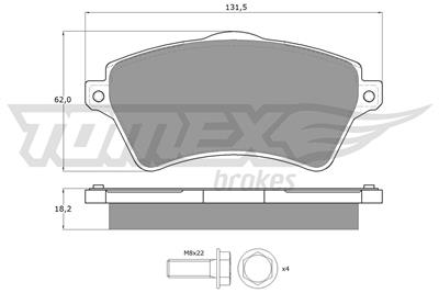 TOMEX Brakes TX 15-39 Číslo výrobce: 15-39. EAN: 5901646643451.