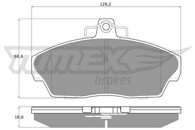 TOMEX Brakes TX 15-40 Číslo výrobce: 15-40. EAN: 5906485559444.