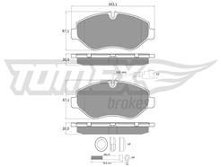 TOMEX Brakes TX 15-861