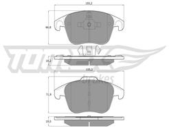TOMEX Brakes TX 15-93