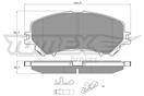 TOMEX Brakes TX 15-971