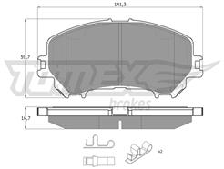 TOMEX Brakes TX 15-971