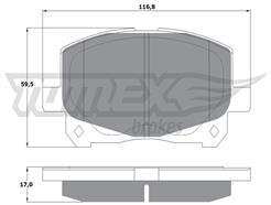 TOMEX Brakes TX 16-11
