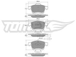 TOMEX Brakes TX 16-63