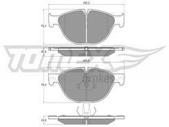 TOMEX Brakes TX 16-66