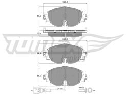 TOMEX Brakes TX 16-97