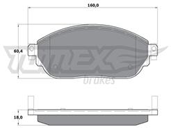 TOMEX Brakes TX 17-04