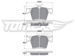 TOMEX Brakes TX 17-05