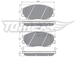 TOMEX Brakes TX 17-09