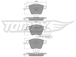 TOMEX Brakes TX 17-11