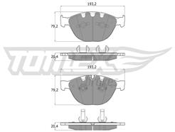 TOMEX Brakes TX 17-37