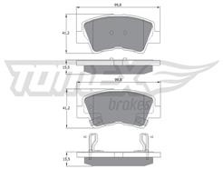 TOMEX Brakes TX 17-48