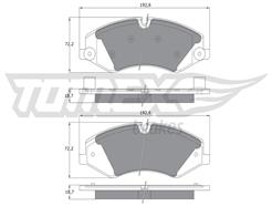 TOMEX Brakes TX 17-73