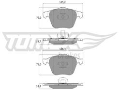 TOMEX Brakes TX 17-74