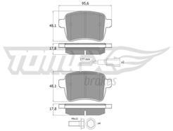 TOMEX Brakes TX 17-941
