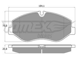 TOMEX Brakes TX 18-12