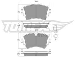 TOMEX Brakes TX 18-23
