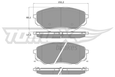TOMEX Brakes TX 18-28 Číslo výrobce: 18-28. EAN: 5901646646971.
