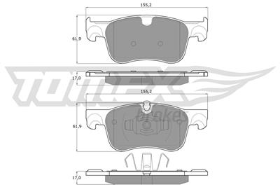 TOMEX Brakes TX 18-35 Číslo výrobce: 18-35. EAN: 5901646649552.