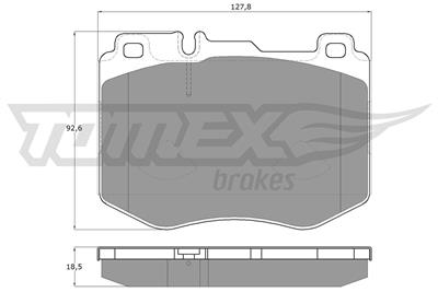 TOMEX Brakes TX 18-52 Číslo výrobce: 18-52. EAN: 5901646649729.