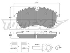 TOMEX Brakes TX 18-58