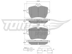 TOMEX Brakes TX 18-78