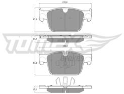 TOMEX Brakes TX 18-86