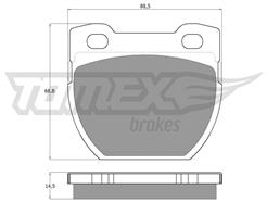 TOMEX Brakes TX 19-24