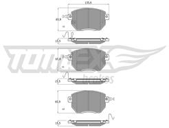 TOMEX Brakes TX 19-39