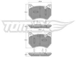TOMEX Brakes TX 19-431